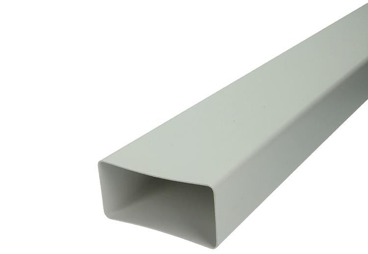 Afbeelding laden in galerijviewer, Renson 1006424 - pvc buisstuk 1m 7028 wit 110x55mm | 4 stuks