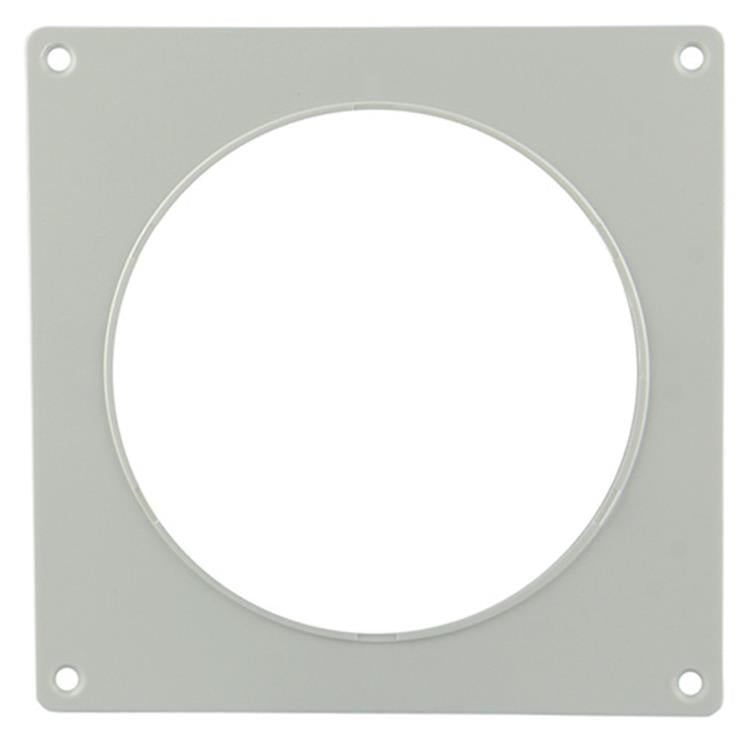 Afbeelding laden in galerijviewer, Renson 1006426 - set 2 st.pvc afdekplaten 7031 wit ø 100 | 5 stuks