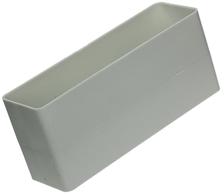 Afbeelding laden in galerijviewer, Renson 1006400 - pvc verbindingsstuk 7008 wit 204x60mm | 4 stuks