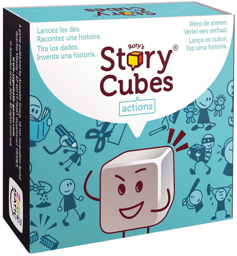 Afbeelding laden in galerijviewer, Rory's story cubes dobbelspel acties - creatief familiespel.