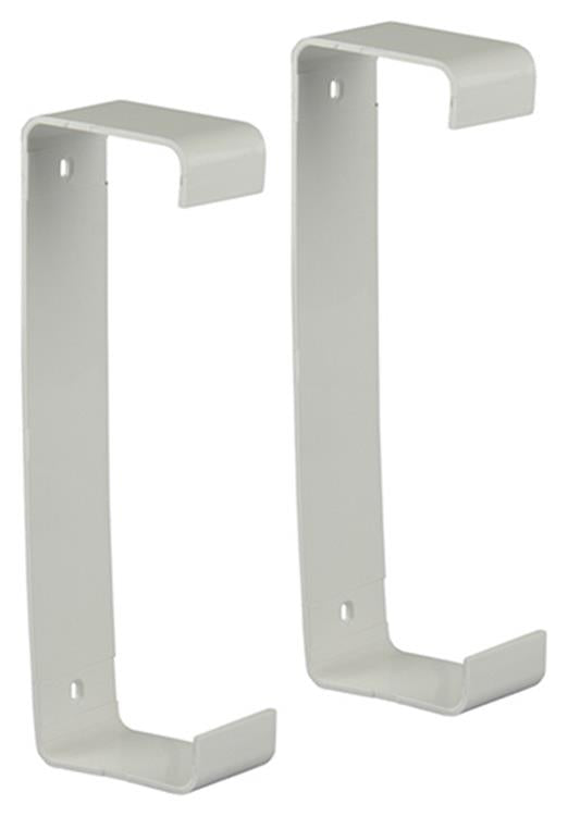 ギャラリービューアに画像をロードする, Renson 1006420 - set 2 st.pvc bevestigings- beugels 7023 wit 204x60mm | 5 stuks