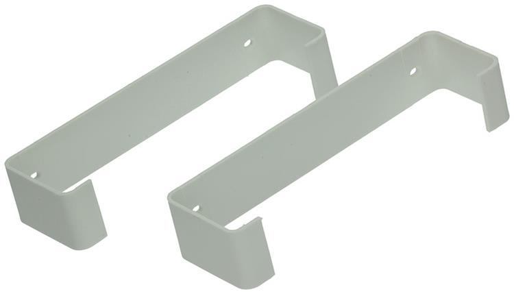 ギャラリービューアに画像をロードする, Renson 1006420 - set 2 st.pvc bevestigings- beugels 7023 wit 204x60mm | 5 stuks