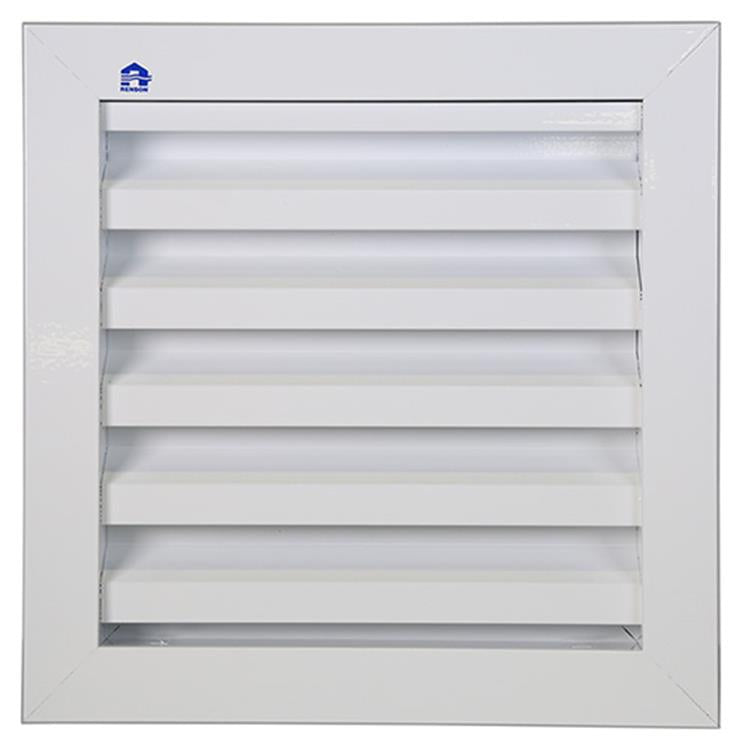 Afbeelding laden in galerijviewer, Renson 1006610 - inbouw muurrooster 411 ral 9010 200x200mm | 2 stuks