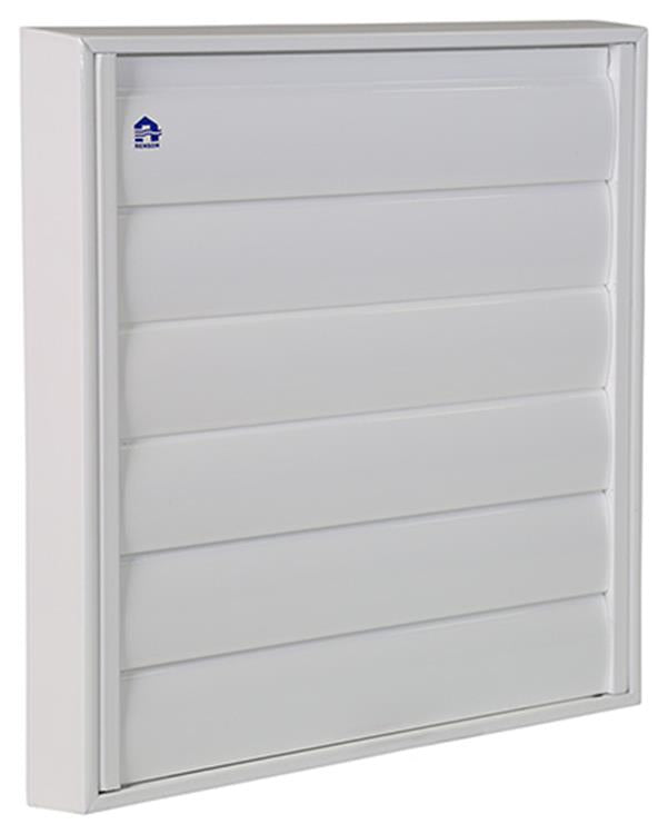 Afbeelding laden in galerijviewer, Renson 1006640 - rooster 433 ral 9010 246x246mm | 2 stuks