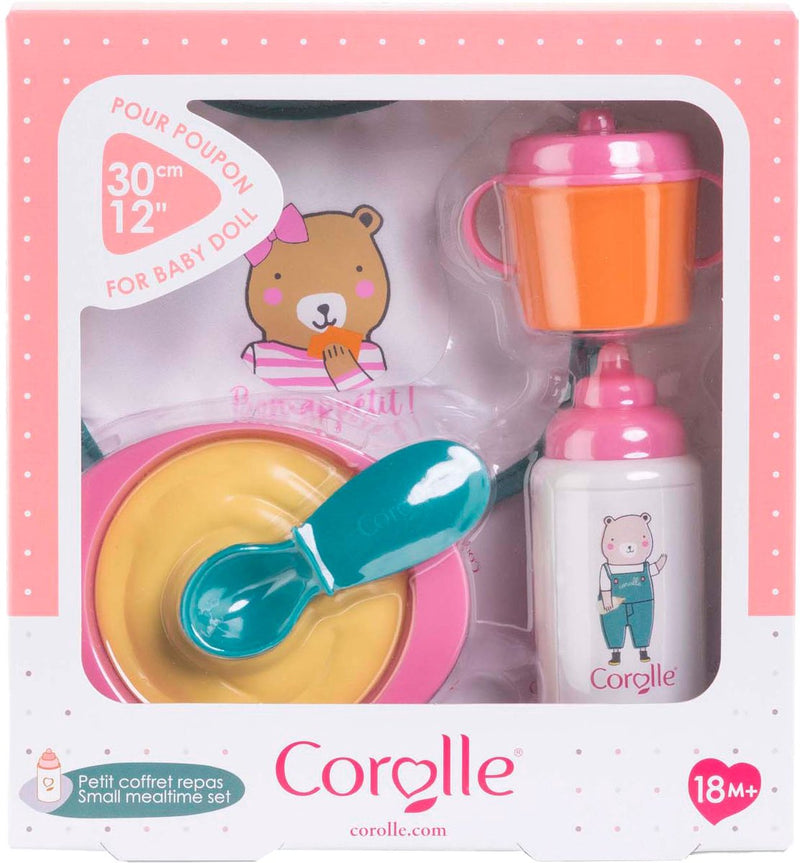 Afbeelding laden in galerijviewer, Corolle kleine maaltijdset voor babypop