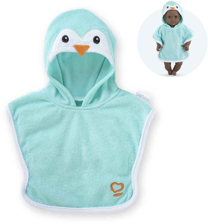 Chargez l'image dans la visionneuse de la galerie, Corolle badcape pinguin voor babypop 30cm - poppenaccessoire.