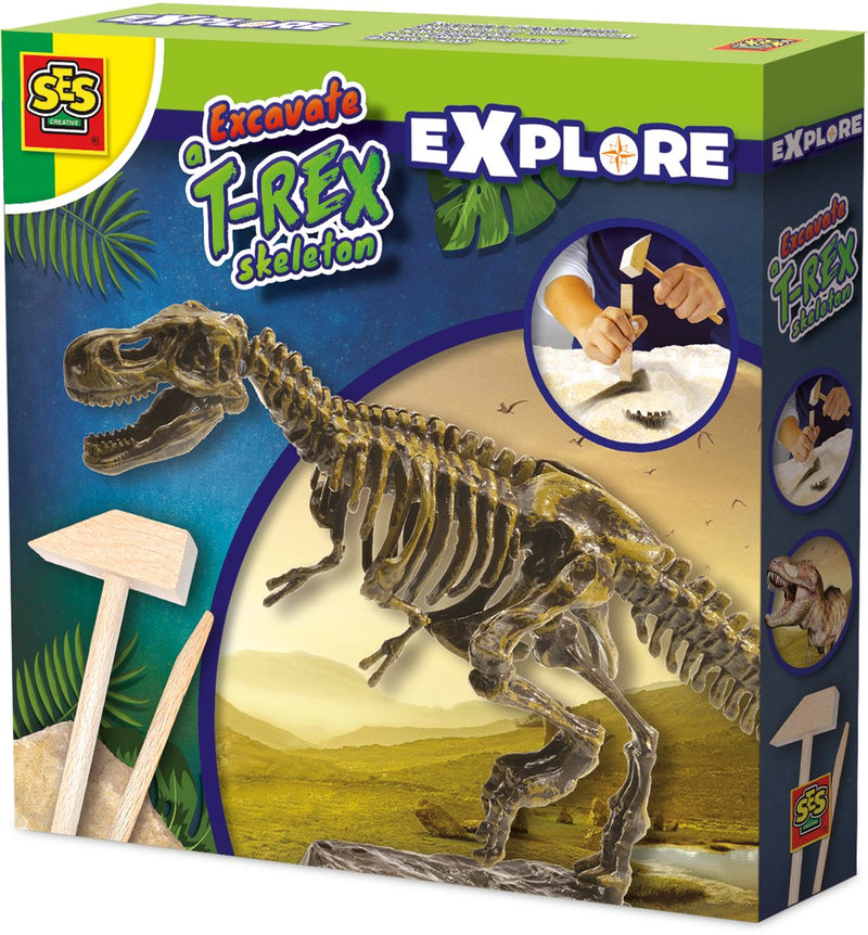 Afbeelding laden in galerijviewer, Ses t-rex opgraven