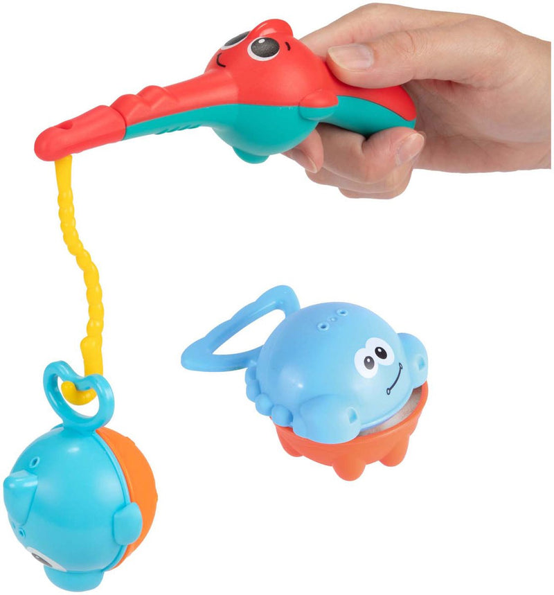 Chargez l'image dans la visionneuse de la galerie, Toi-toys little stars badspeelgoed vishengel met 3 vissen, 4dlg.