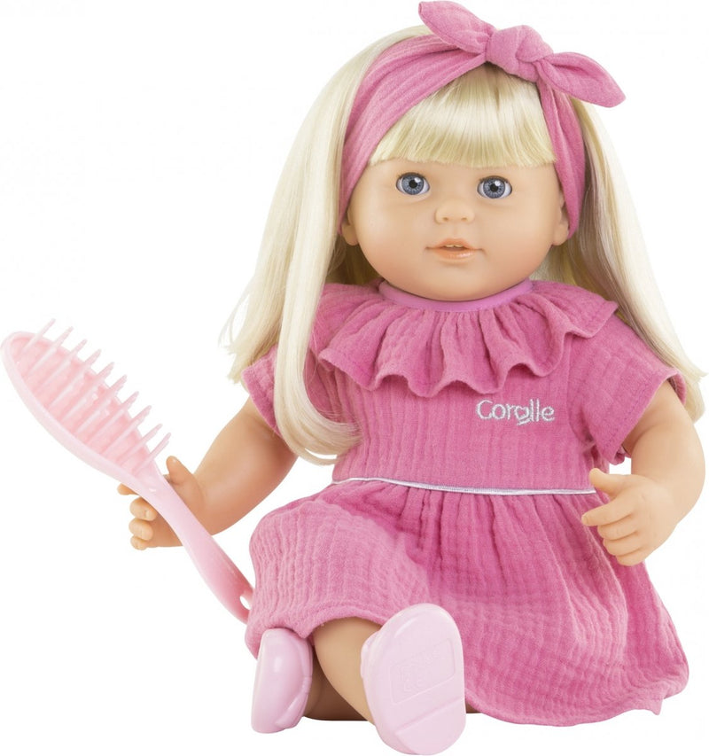 Afbeelding laden in galerijviewer, Corolle mon grand poupon babypop met lang haar jade, 36cm