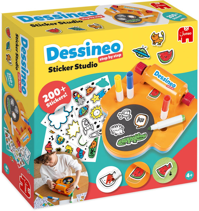 Afbeelding laden in galerijviewer, Jumbo dessineo sticker studio