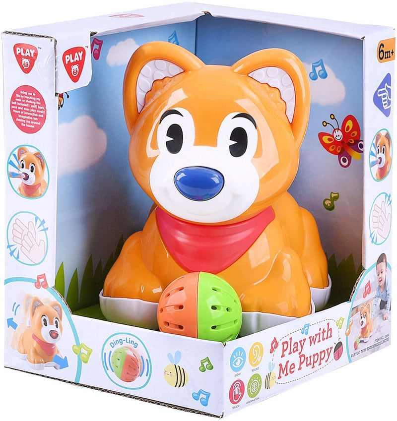 Afbeelding laden in galerijviewer, Playgo baby interactieve puppy met bal