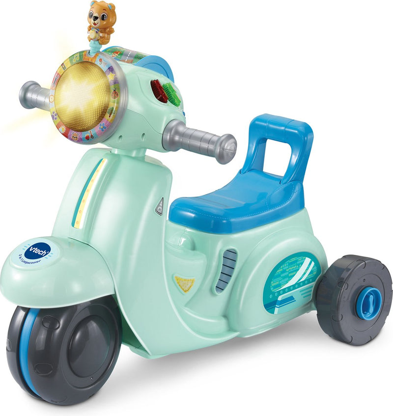 Chargez l'image dans la visionneuse de la galerie, Vtech 2in1 loopscooter blauw