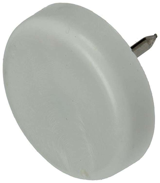 ギャラリービューアに画像をロードする, Mack 1047725 - stoelglijder nagel kunststof wit ø 25 mm 8 st pcs | 6 stuks