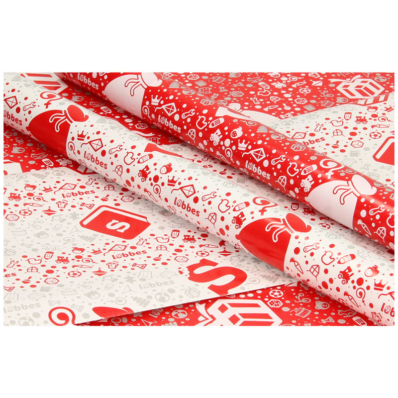Load image into Gallery viewer, Lobbes sinterklaas inpakpapier, 5mtr