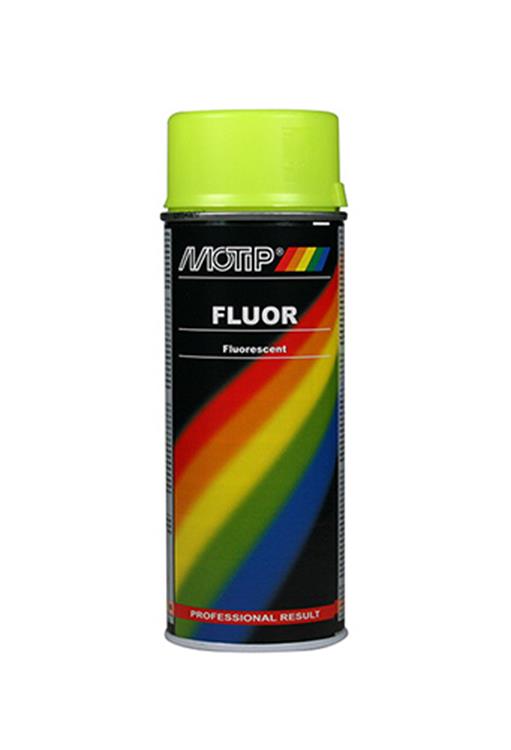 ギャラリービューアに画像をロードする, Motip fluor verf geel spuitbus 400ml