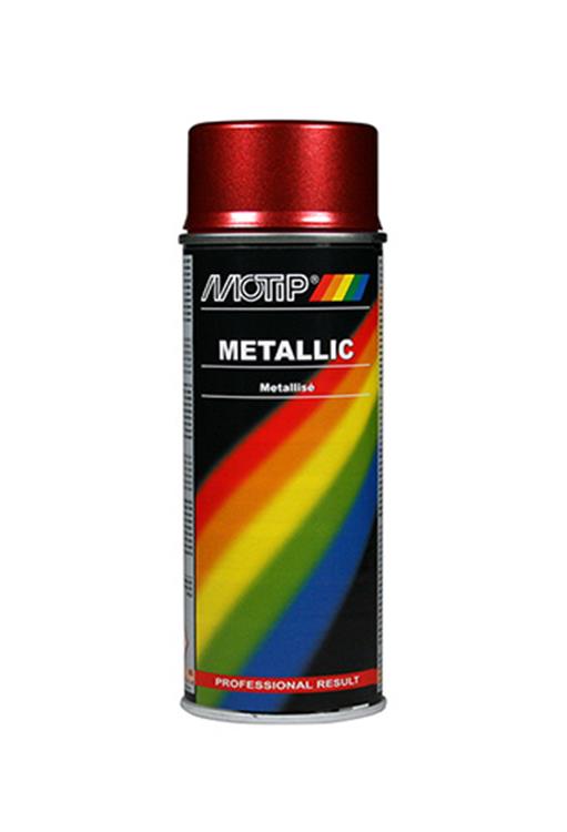 Afbeelding laden in galerijviewer, Motip spuitbus 400ml - metallic rood
