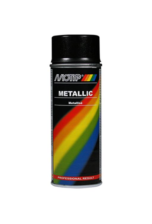 Afbeelding laden in galerijviewer, Motip spuitbus 400ml metallic-zwart