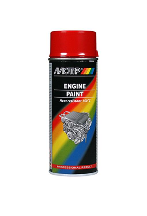 Afbeelding laden in galerijviewer, Motip engine paint rood spuitbus 400ml