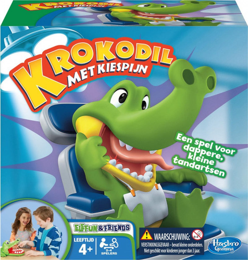 Cargue la imagen en el visor de la galería, Hasbro gaming krokodil met kiespijn - actiespel - classic - gezelschapsspel