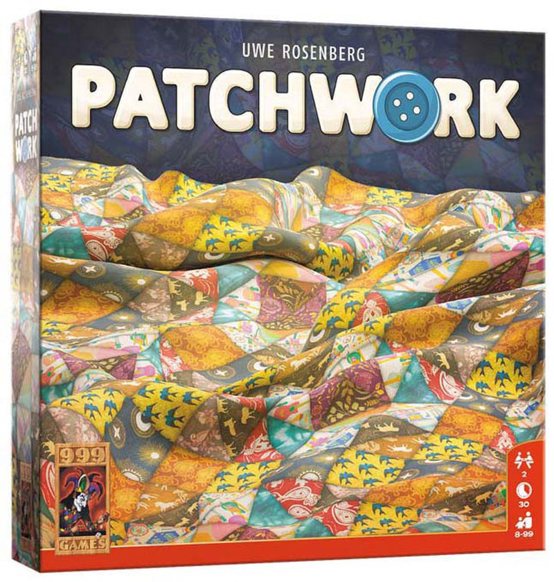 Afbeelding laden in galerijviewer, 999games 999 games patchwork bordspel - 2 spelers
