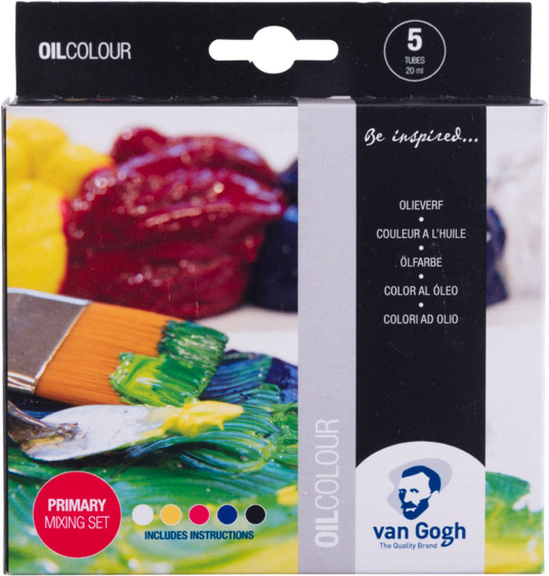 Afbeelding laden in galerijviewer, Van gogh olieverf primaire mengset | 5 x 40 ml