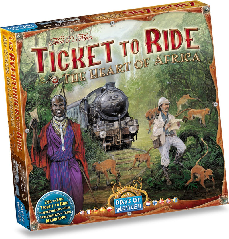Afbeelding laden in galerijviewer, Days of wonder ticket to ride afrika bordspel