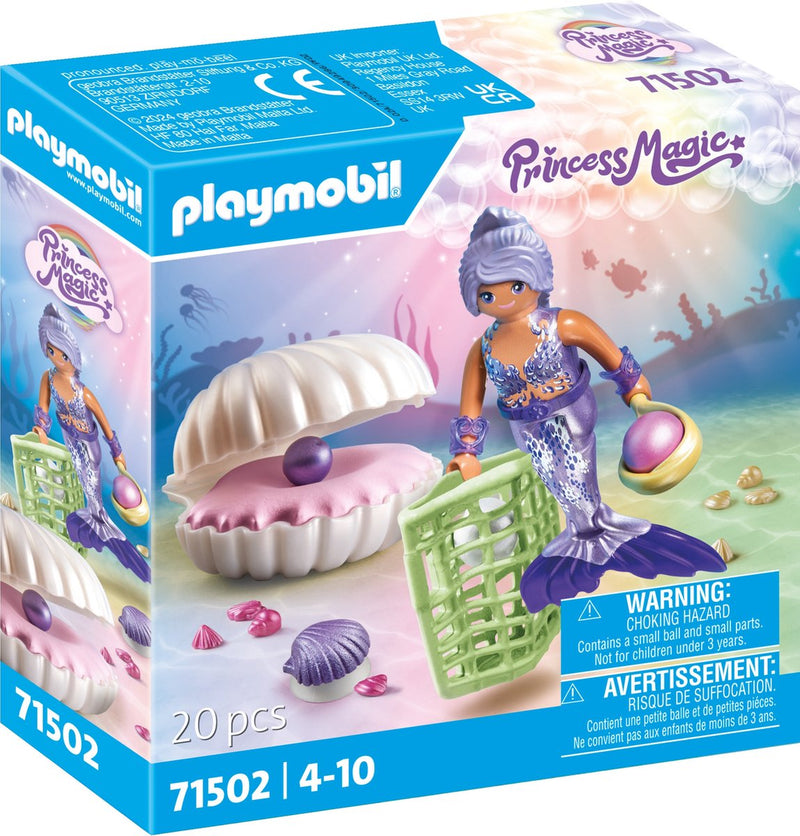 Chargez l'image dans la visionneuse de la galerie, Playmobil princess magic zeemeermin met parelmoer - 71502
