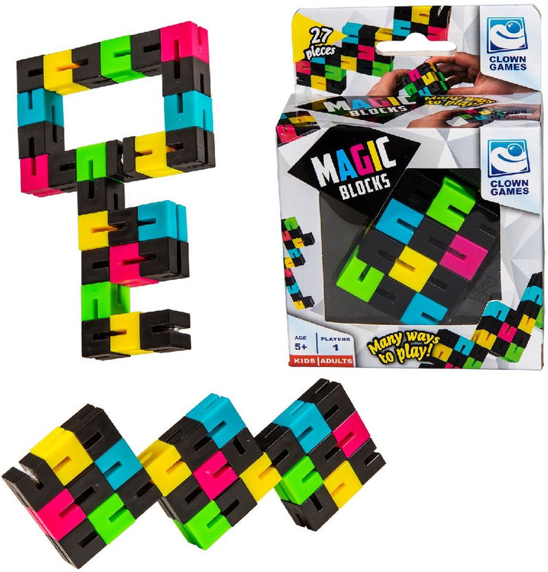 Afbeelding laden in galerijviewer, Clown games clown magic puzzle blocks