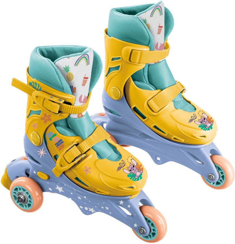 Afbeelding laden in galerijviewer, Mondo rolschaatsen 3 wielen stitch - maat 29-32cm