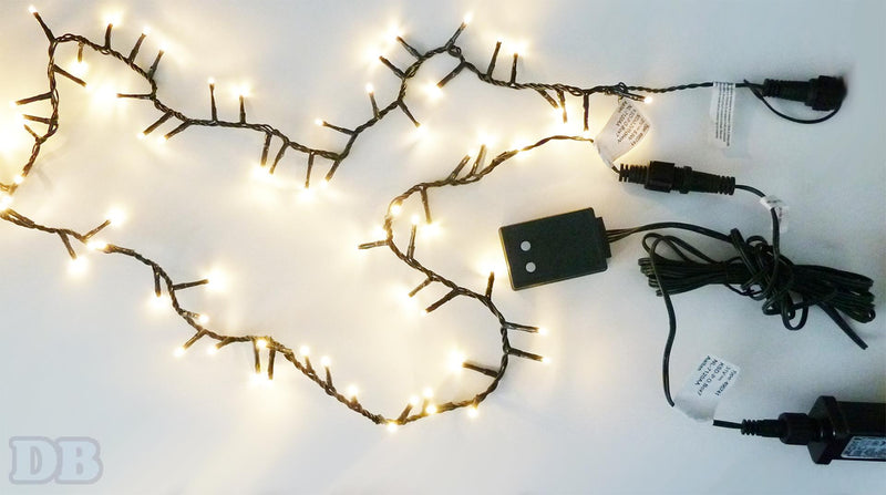 ギャラリービューアに画像をロードする, Lumineo leds koppelbare strengverlichting starterset 11m-500l warm wit