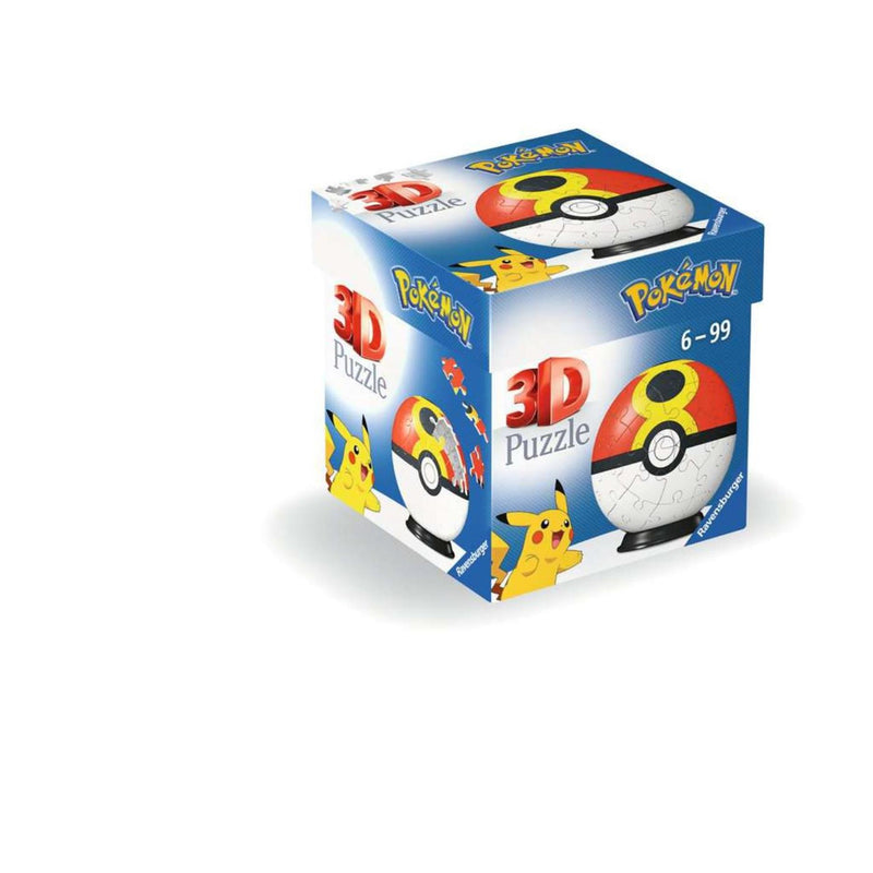 Load image into Gallery viewer, Ravensburger 3d puzzelbal pokémon pokébal, 54st.