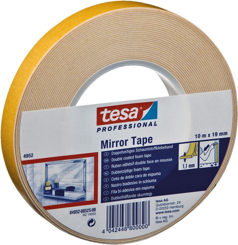 Afbeelding laden in galerijviewer, Tesa professional tesa mounting pro spiegel 66952-00002-00 montagetape wit (l x b) 10 m x 19 mm 1 stuk(s)