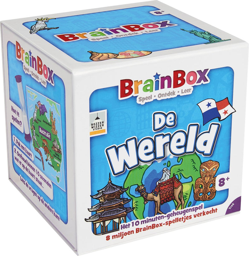 Afbeelding laden in galerijviewer, Bezzerwizzer brainbox de wereld bordspel