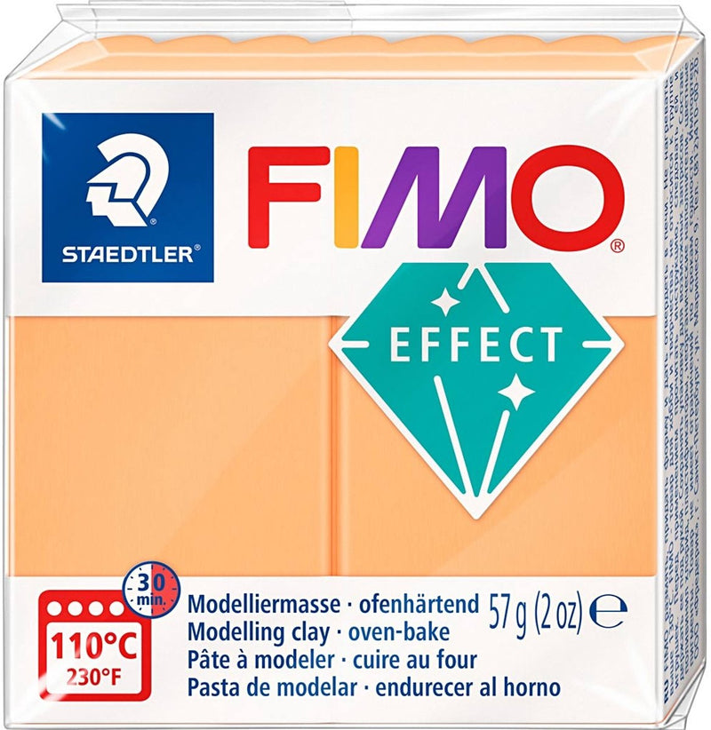 Chargez l'image dans la visionneuse de la galerie, Fimo effect ovenhardende boetseerklei standaard blokje 57 g - neon oranje