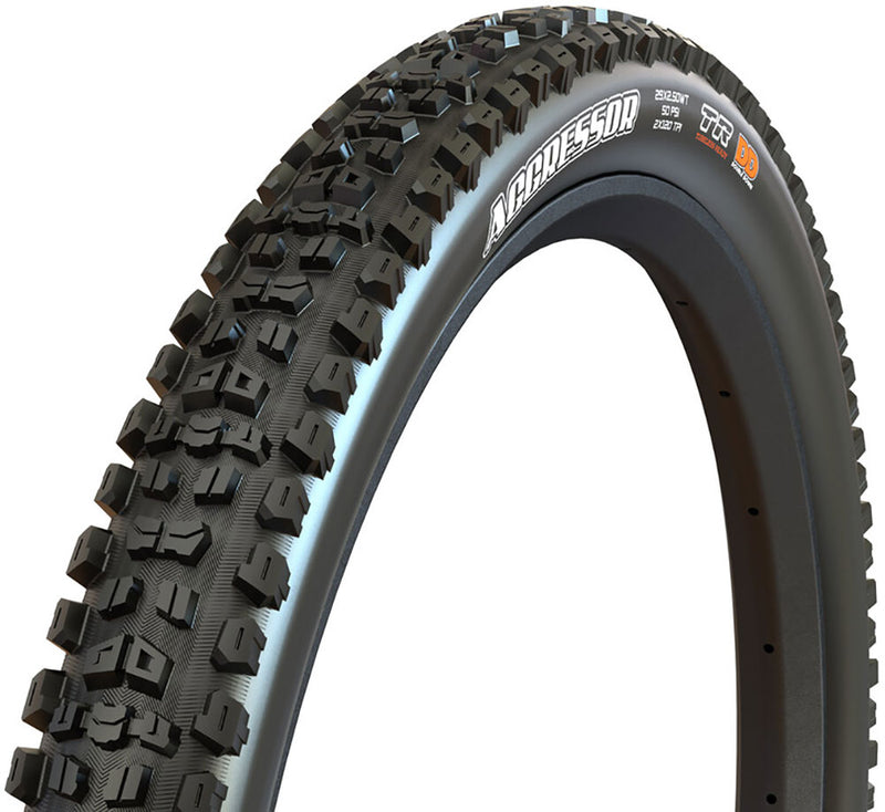 Cargue la imagen en el visor de la galería, Maxxis aggressor 27.5x2.50 wt dd tr dual 120x2 folding tyre