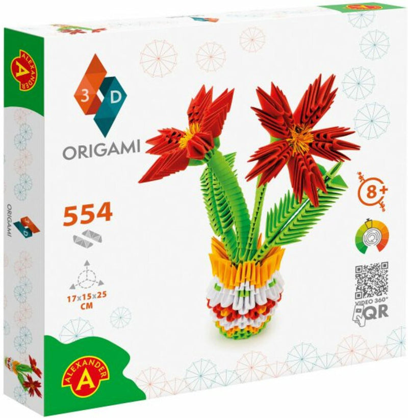 ギャラリービューアに画像をロードする, Alexander toys origami 3d - bloemenvaas, 554dlg.