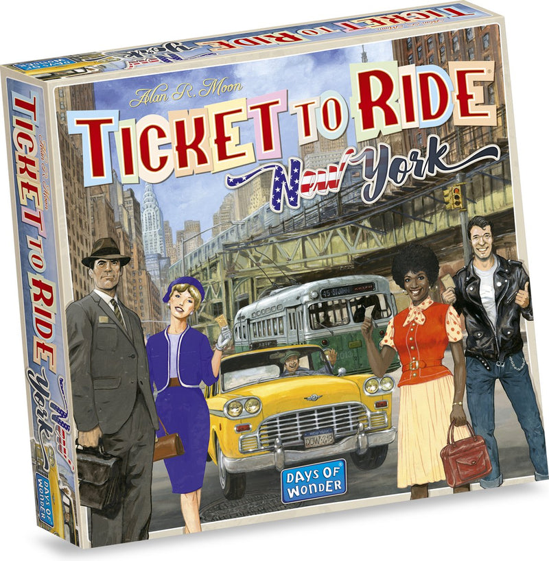 Laden Sie das Bild in Galerie -Viewer, Days of wonder ticket to ride new york bordspel
