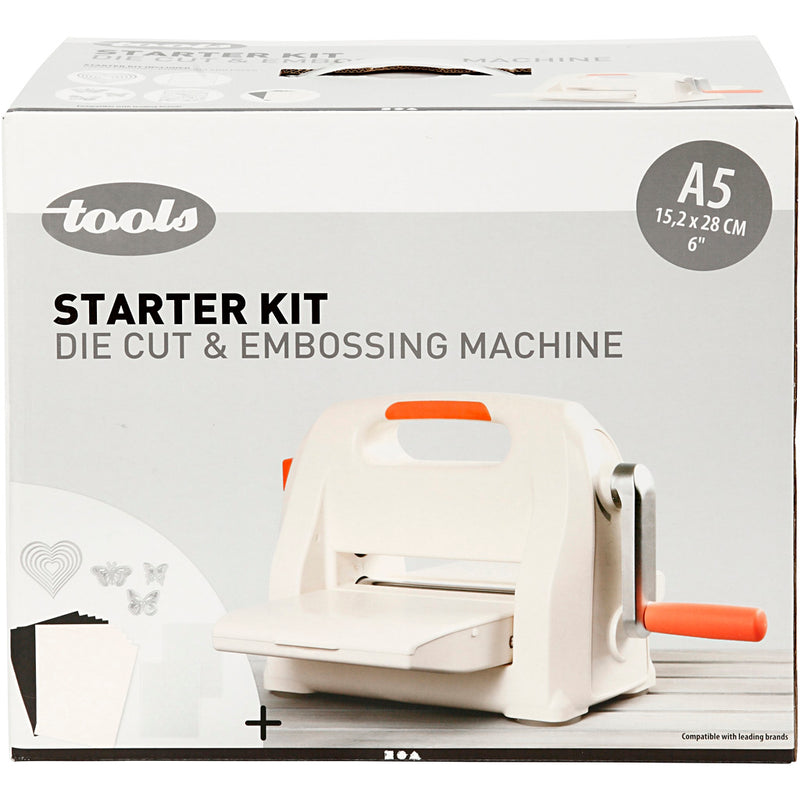 Laden Sie das Bild in Galerie -Viewer, Https: www.cchobby.nl stans-en-embossingmachine-starterset-a5-vel-155x210-mm-1-set