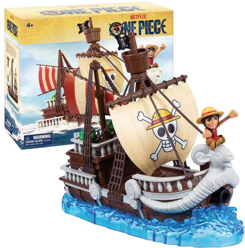 Afbeelding laden in galerijviewer, Moose toys one piece going merry deluxe schip met speelfiguur