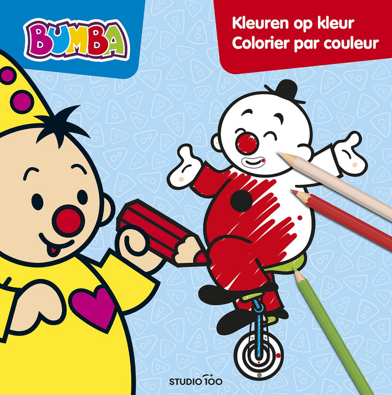 Afbeelding laden in galerijviewer, Bumba kleurboek - kleuren op kleur