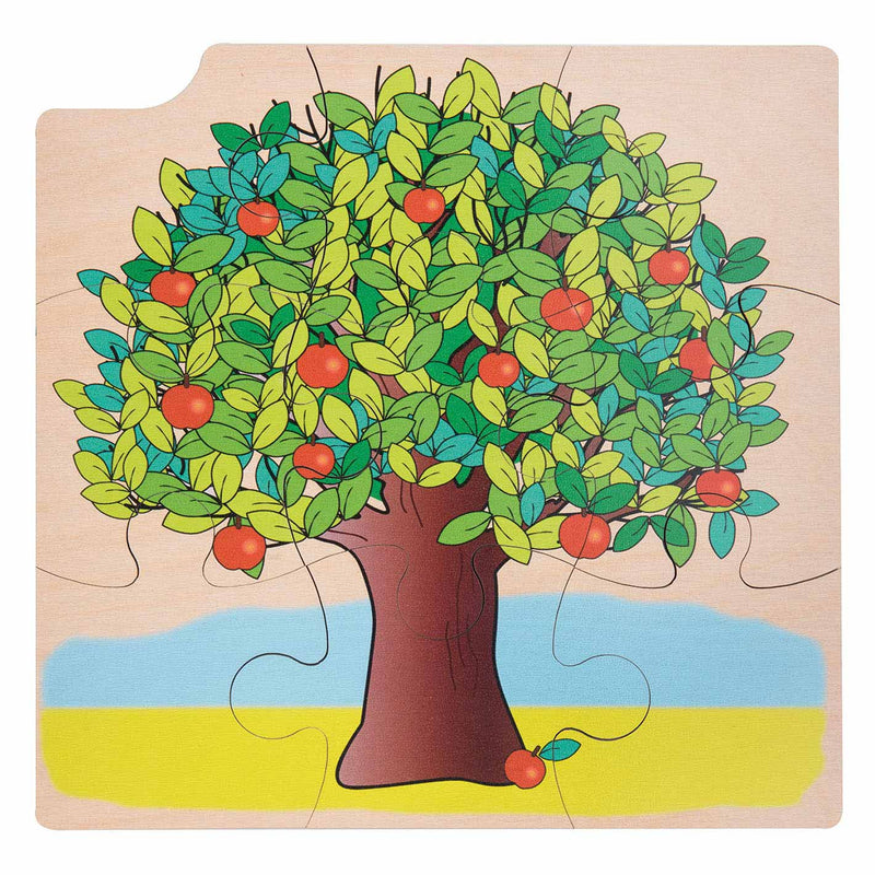 Load image into Gallery viewer, Rolf groei en 4 lagenpuzzel hout groeiboom, 36st.