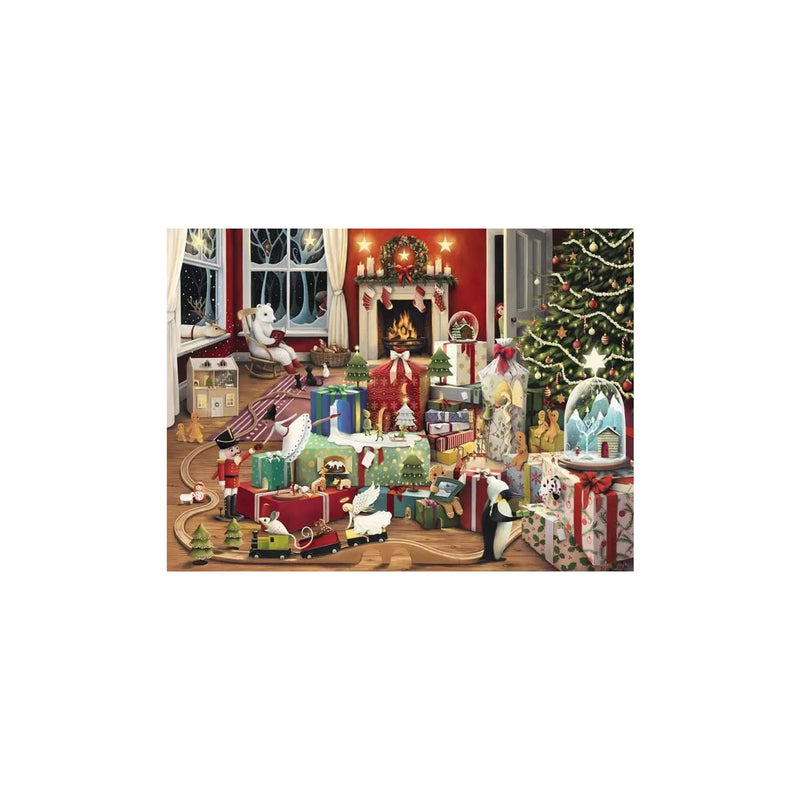 Load image into Gallery viewer, Ravensburger puzzel kersttijd 500st