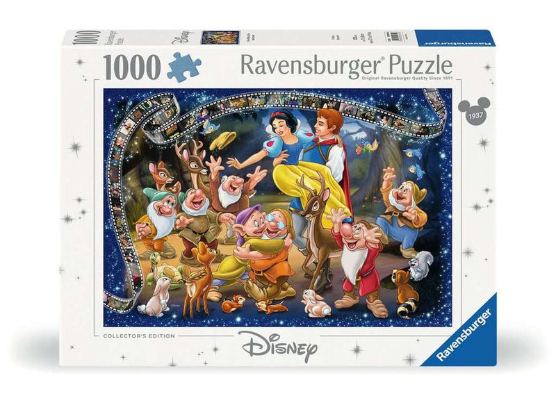 Afbeelding laden in galerijviewer, Ravensburger puzzel disney sneeuwwitje legpuzzel 1000 stukjes cartoon.