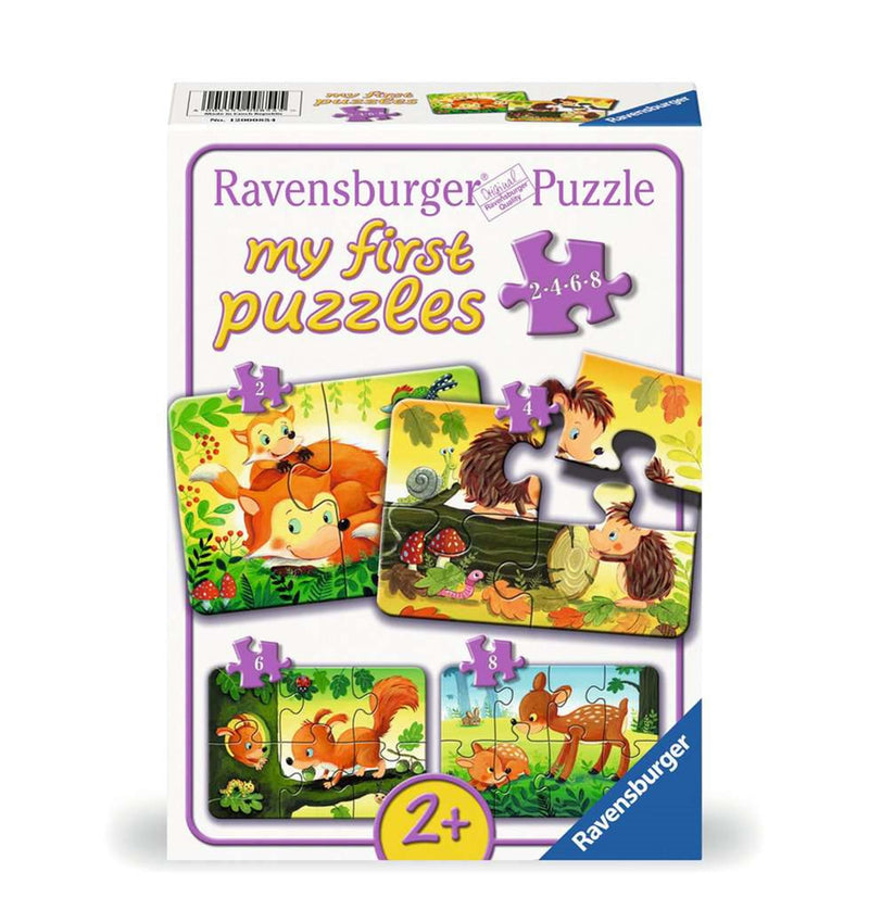 Load image into Gallery viewer, Ravensburger my first puzzel bosdieren