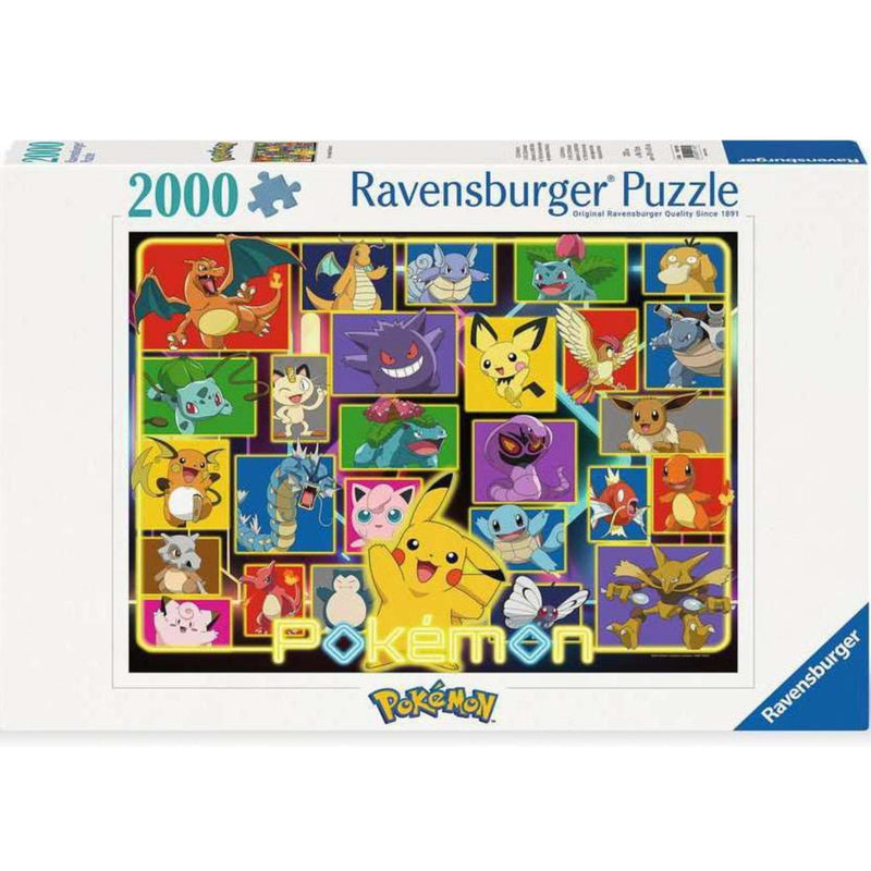 Load image into Gallery viewer, Ravensburger puzzel pokemon 2000 stukjes