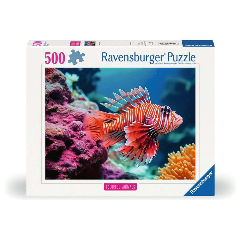 Load image into Gallery viewer, Ravensburger puzzel red lionfish 500st