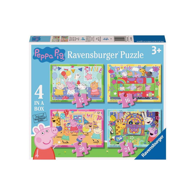 Load image into Gallery viewer, Ravensburger peppa pig 4-in-1 puzzel