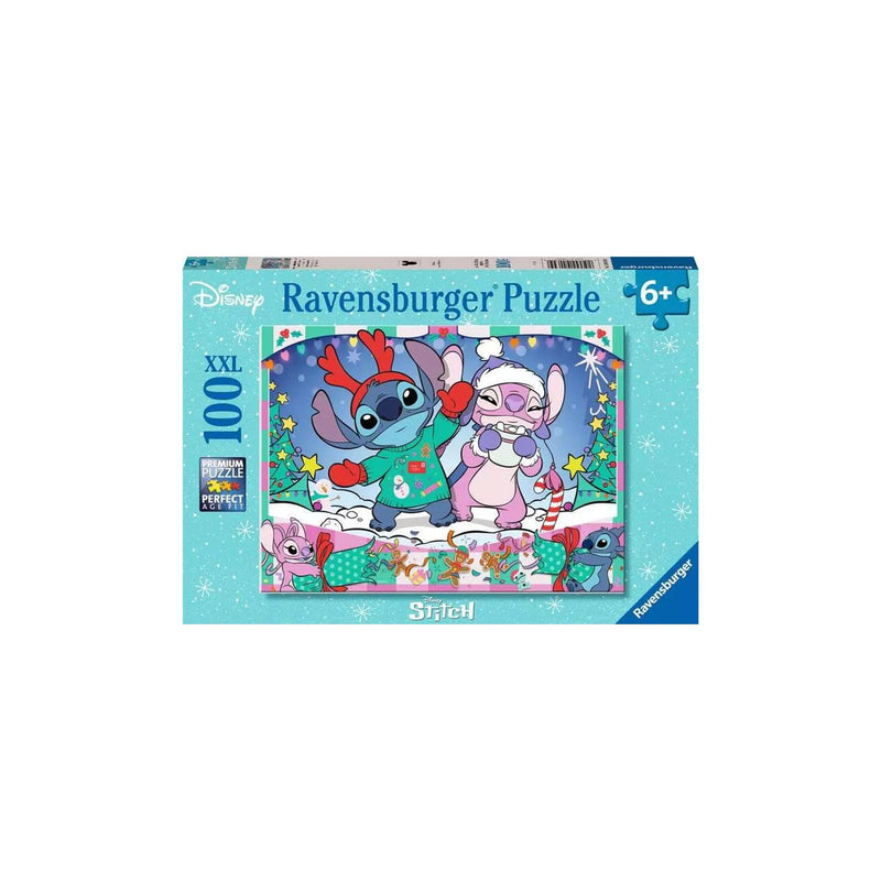 Load image into Gallery viewer, Ravensburger puzzel disney stitch christmas 100st