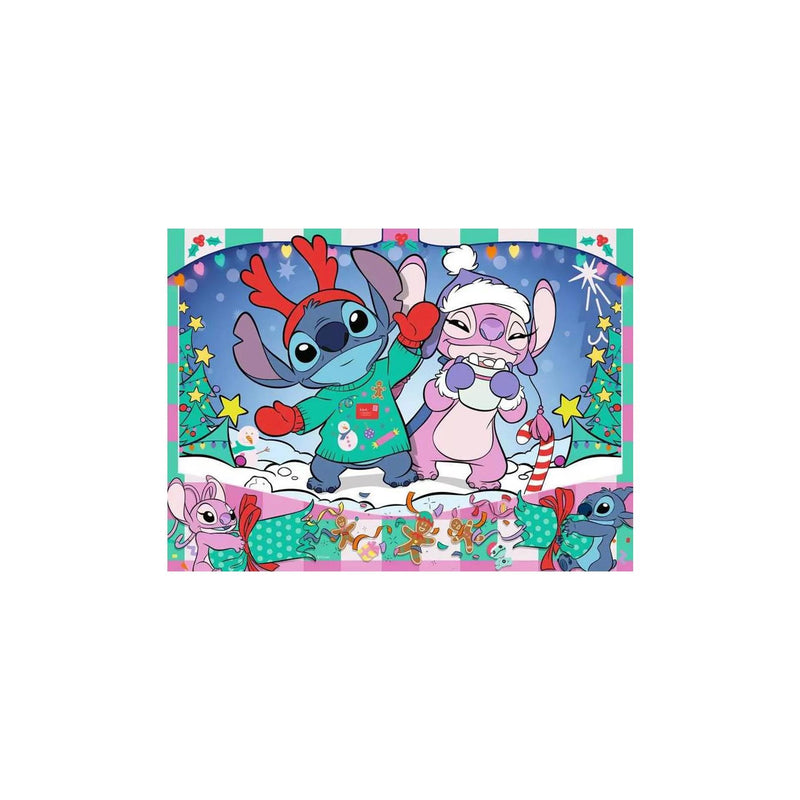 Load image into Gallery viewer, Ravensburger puzzel disney stitch christmas 100st