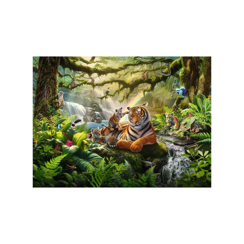 Load image into Gallery viewer, Ravensburger legpuzzel wonderlijke jungle dieren in het wild - 300st. xxl